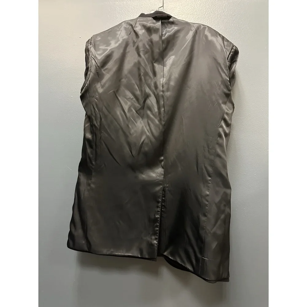 Jos. A. Bank Men's Jacket Blazer‎ Sport Coat 100% Cashmere Black Sz 43L Lined